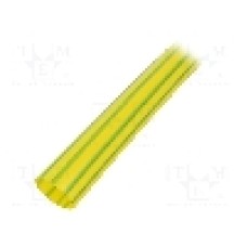 Tub termocontractant, 25.4mm, 1m, galben-verde, RADPOL - WRJCC2541127110030K1