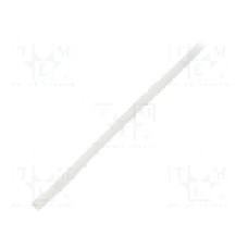 Tub termocontractant, 3.2mm, 10m, alba, TE Connectivity - CGPT-3.2/1.6-9