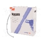 Tub termocontractant, 3.2mm, 10m, gri, HELLERMANNTYTON - 300-30324