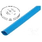 Tub termocontractant, 3.2mm, {{Lungime}}, albastra, CYG/KTG - CB-HFT(2X) 3.2