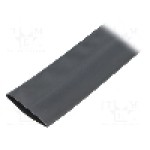 Tub termocontractant, 38mm, 10m, neagra, TE Connectivity - CGPT-38/19-0