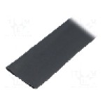 Tub termocontractant, 38mm, 10m, neagra, TE Connectivity - RNF-100-1-1/2-0