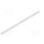 Tub termocontractant, 3mm, 1.2m, alba, TE Connectivity - RNF-3000-3/1-9-STK Tub termocontractant, 3mm, 1.2m, alba, TE Connectivity - RNF-3000-3/1-9-STK