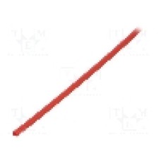 Tub termocontractant, 3mm, 1m, roşie, 3M - 7000099235