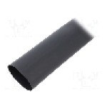 Tub termocontractant, 40mm, 1.2m, neagra, TE Connectivity - ATUM-40/13-0-STK