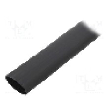 Tub termocontractant, 40mm, {{Lungime}}, neagra, HELLERMANNTYTON - 323-00106