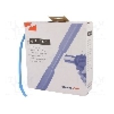 Tub termocontractant, 4.8mm, 10m, albastra, HELLERMANNTYTON - 300-30486
