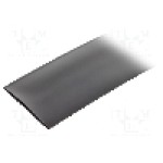 Tub termocontractant, 50.8mm, 0.15m, neagra, ALPHA WIRE - FIT2212IN BLACK 3X6 IN