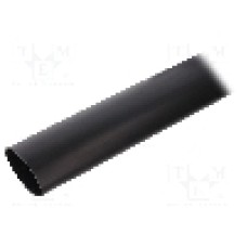 Tub termocontractant, 50.8mm, 1.22m, neagra, HELLERMANNTYTON - 321-30300