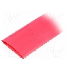Tub termocontractant, 50.8mm, 1.2m, roşie, ALPHA WIRE - FIT2212IN RED 5X4 FT