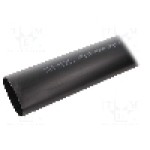 Tub termocontractant, 50mm, 1m, neagra, HELLERMANNTYTON - 323-20500