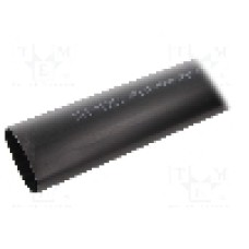 Tub termocontractant, 50mm, 1m, neagra, HELLERMANNTYTON - 323-20500