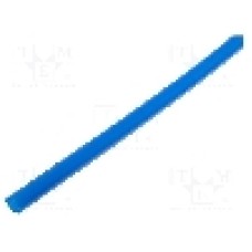 Tub termocontractant, 6.4mm, 1m, albastra, RADPOL -  RC6.4/3.2 BL