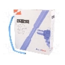 Tub termocontractant, 6.4mm, 5m, albastra, HELLERMANNTYTON - 300-30646