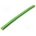 Tub termocontractant, 6mm, 5m, galben-verde, HELLERMANNTYTON - 308-30607