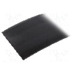 Tub termocontractant, 76.2mm, 0.15m, neagra, ALPHA WIRE - FIT2213IN BLACK 2X6 IN