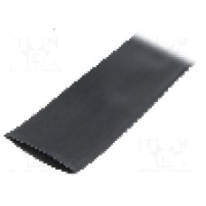 Tub termocontractant, 76mm, 10m, neagra, TE Connectivity - CGPT-76/38-0
