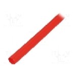 Tub termocontractant, 8mm, 1m, roşie, RADPOL - WRJCC8000200010030D1