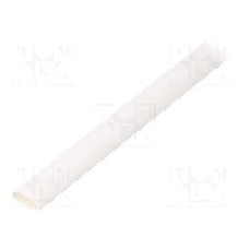 Tub termocontractant, 9.5mm, 1m, alba, TASKER - GTM 9548 W