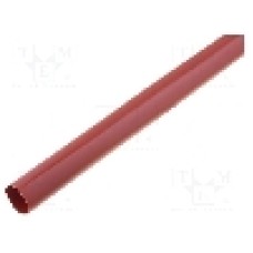 Tub termocontractant, 9.5mm, 1m, maro, RADPOL - RC9.5/4.8 BR