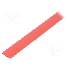 Tub termocontractant, 9.5mm, 1m, roşie, TASKER - GTM 9548 R