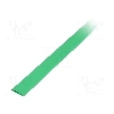 Tub termocontractant, 9mm, 30m, verde, HELLERMANNTYTON - 333-30905