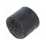 Tub termocontractant, {{Diametru inainte de contractare}}, 25.4mm, neagra, TE Connectivity - 202A111-25/225-0