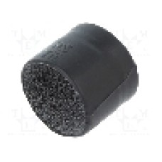Tub termocontractant, {{Diametru inainte de contractare}}, 25.4mm, neagra, TE Connectivity - 202A111-25/225-0