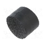 Tub termocontractant, {{Diametru inainte de contractare}}, 38.1mm, neagra, TE Connectivity - 202A121-25/225-0