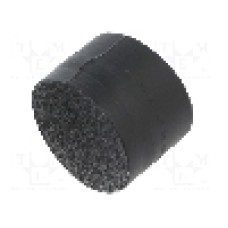 Tub termocontractant, {{Diametru inainte de contractare}}, 38.1mm, neagra, TE Connectivity - 202A121-25/225-0