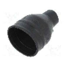 Tub termocontractant, {{Diametru inainte de contractare}}, 55mm, neagra, TE Connectivity - 202K132-100-0