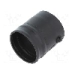 Tub termocontractant, {{Diametru inainte de contractare}}, 55mm, neagra, TE Connectivity - 202K132-25-0