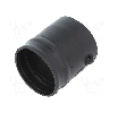 Tub termocontractant, {{Diametru inainte de contractare}}, 55mm, neagra, TE Connectivity - 202K132-25-0