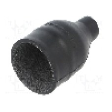 Tub termocontractant, {{Diametru inainte de contractare}}, 55mm, neagra, TE Connectivity - 202K232-25/225-0