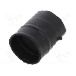 Tub termocontractant, {{Diametru inainte de contractare}}, 67mm, neagra, TE Connectivity - 202K142-25-0