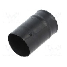 Tub termocontractant, {{Diametru inainte de contractare}}, 80mm, neagra, TE Connectivity - 202K153-25-0