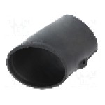 Tub termocontractant, {{Diametru inainte de contractare}}, {{Lungime}}, neagra, TE Connectivity - 222K142-25-0