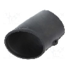 Tub termocontractant, {{Diametru inainte de contractare}}, {{Lungime}}, neagra, TE Connectivity - 222K142-25-0