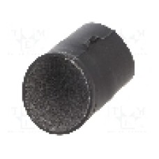 Tub termocontractant, {{Diametru inainte de contractare}}, {{Lungime}}, neagra, TE Connectivity - 222K142-25/225-0