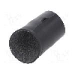 Tub termocontractant, {{Diametru inainte de contractare}}, {{Lungime}}, neagra, TE Connectivity - 222K152-25/225-0
