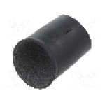 Tub termocontractant, {{Diametru inainte de contractare}}, {{Lungime}}, neagra, TE Connectivity - 222K163-25/225-0