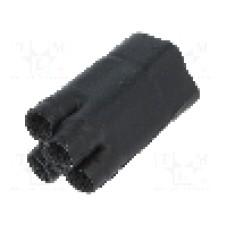 Tub termocontractant, {{Diametru inainte de contractare}}, {{Lungime}}, neagra, TE Connectivity - 562A011-25/225-0