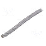 Tub protectie cablu, {{Material}}, diametru interior 11mm, gri, AKS ZIELONKA - 444030 -AS