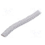 Tub protectie cablu, {{Material}}, diametru interior 14,9mm, gri, AKS ZIELONKA - 444025 -AS