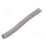 Tub protectie cablu, {{Material}}, diametru interior 14,9mm, gri, AKS ZIELONKA - 444031 -AS