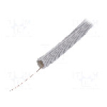 Tub protectie cablu, {{Material}}, diametru interior 14,9mm, gri, AKS ZIELONKA - 444034 -AS