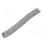 Tub protectie cablu, {{Material}}, diametru interior 19mm, gri, AKS ZIELONKA - 444032 -AS