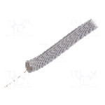 Tub protectie cablu, {{Material}}, diametru interior 19mm, gri, AKS ZIELONKA - 444035 -AS