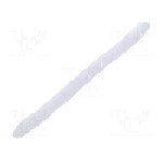 Tub protectie cablu, {{Material}}, diametru interior {{Diametru interior}}, alba, transparenta, QOLTEC - 52262