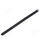 Tub protectie cablu, PE-FR, polietilena, diametru interior {{Diametru interior}}, neagra, HELLERMANNTYTON - 161-43101